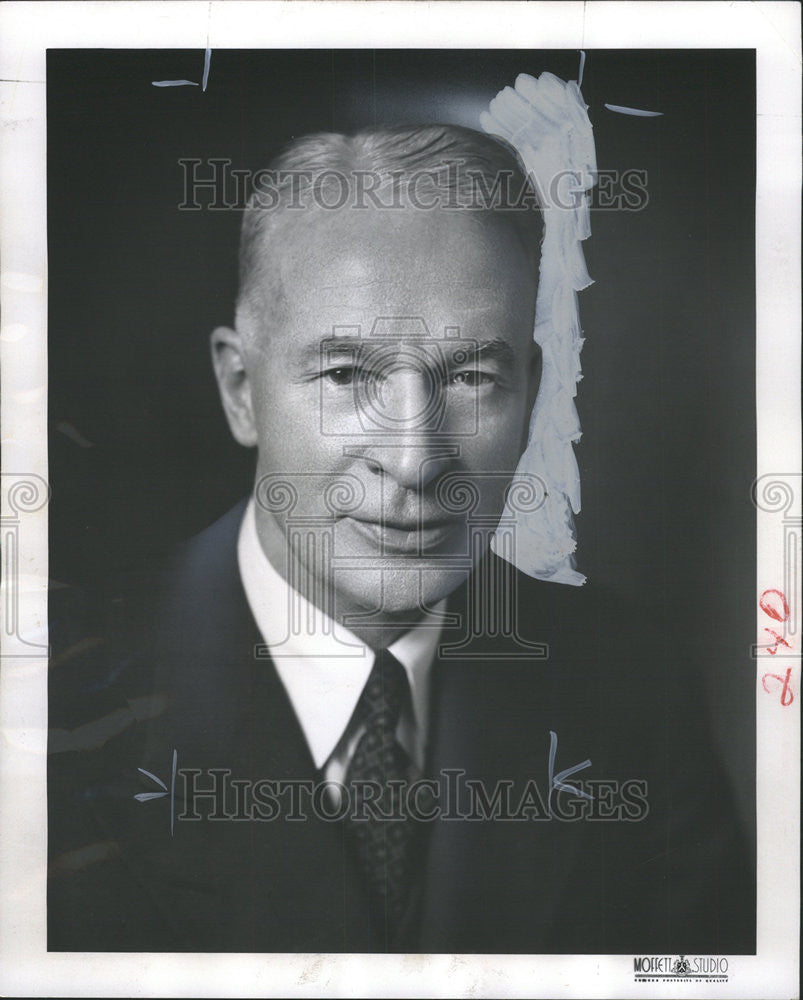 1953 Press Photo William Henry KingChicago American Campaign - Historic Images