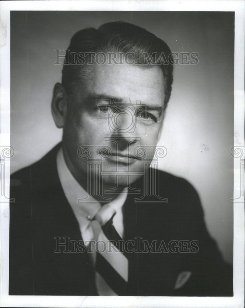 1969 Press Photo Thomas King Assistant General manager Chicago Convention Bureau - Historic Images