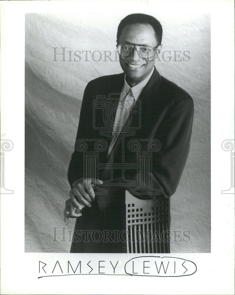 1991 Press Photo Jazz Musician Ramsey Lewis - Historic Images