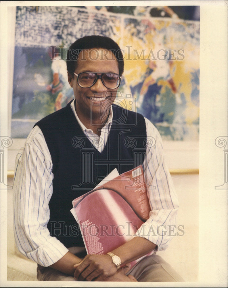 1988 Press Photo Jazz Musician Ramsey Lewis - Historic Images