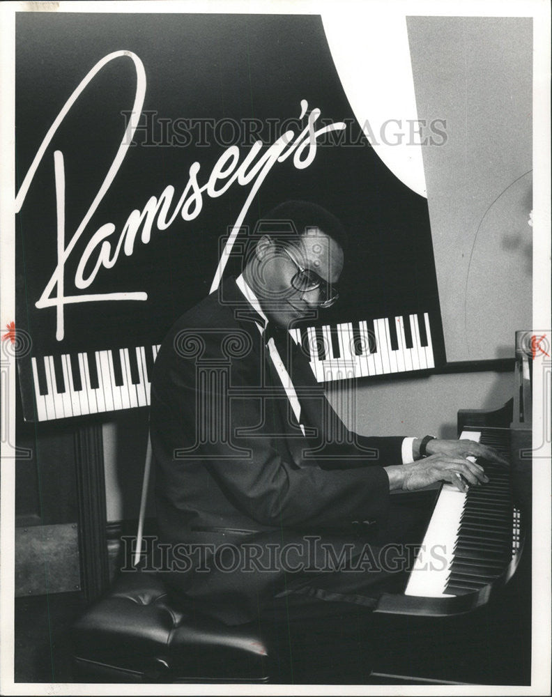 1989 Press Photo Ramsey Emmanuel Lewis, Jr.  American Jazz Composer, Pianist - Historic Images