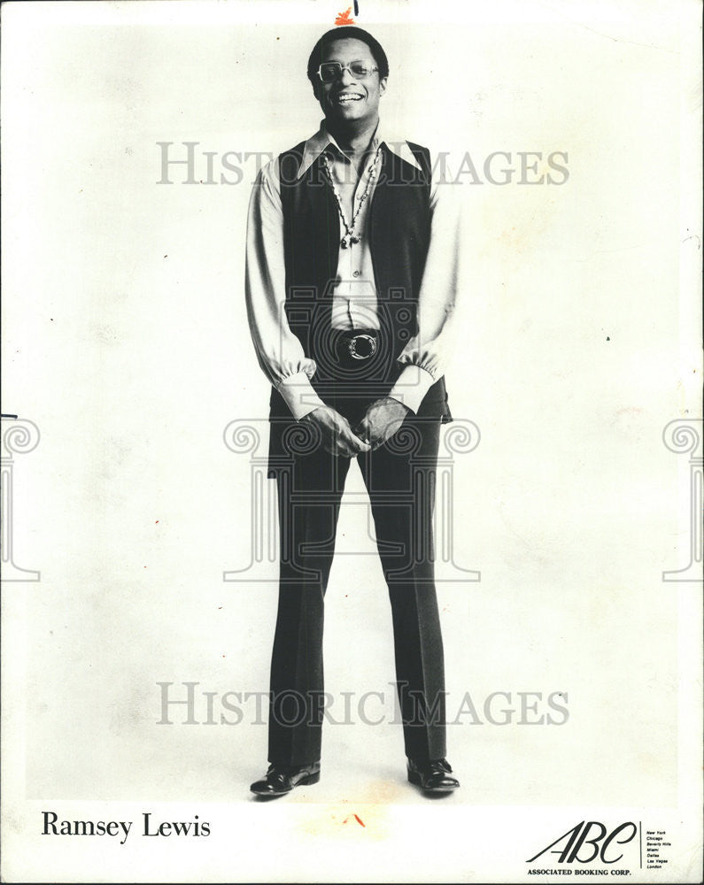 1975 Press Photo Ramsey Lewis American Jazz Composer - Historic Images