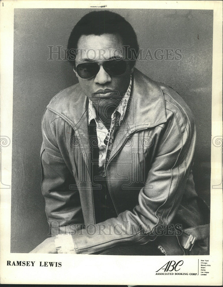 1977 Press Photo Jazz Musician Ramsey Lewis - Historic Images