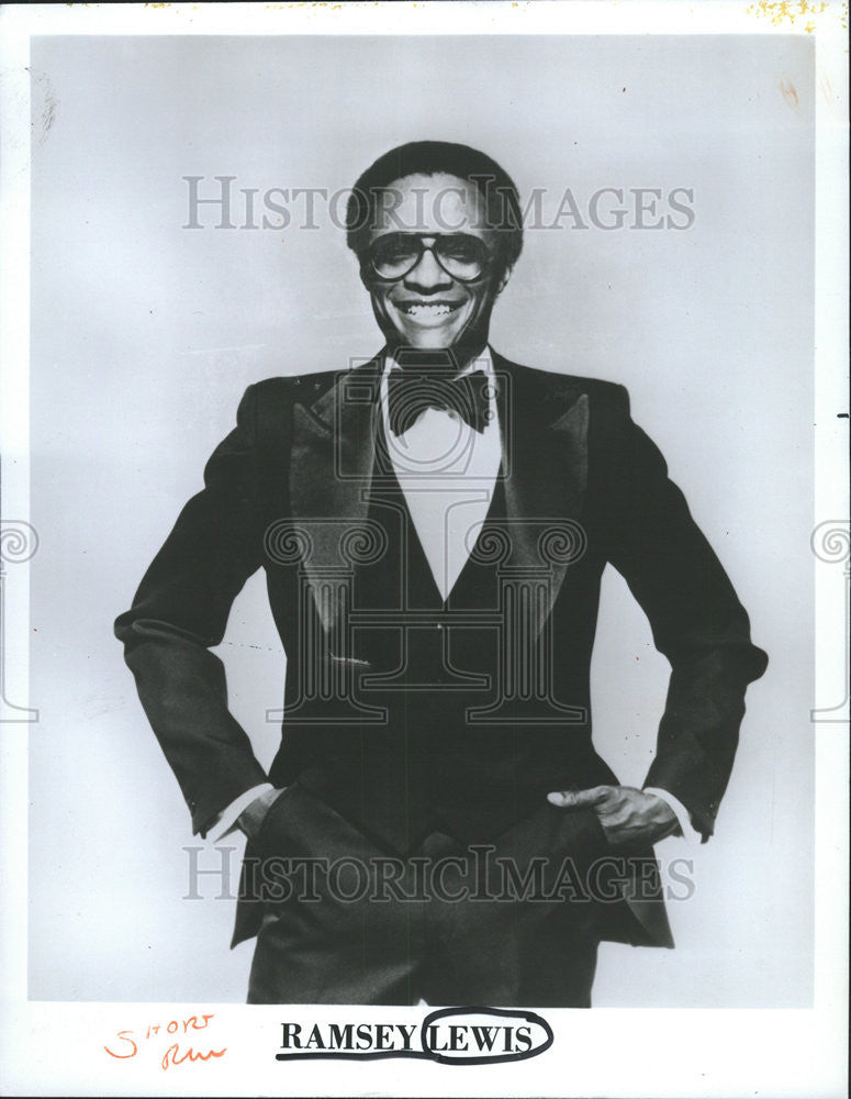 1984 Press Photo Musician Ramsey Lewis - Historic Images