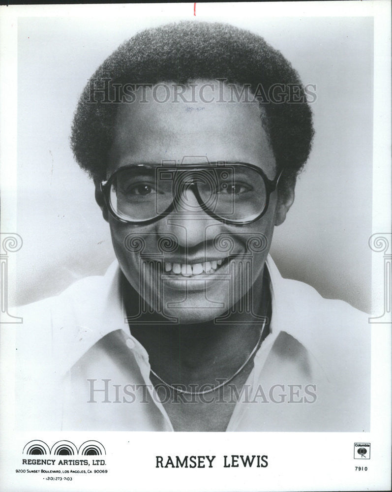 1981 Press Photo Jazz Musician Ramsey Lewis - Historic Images