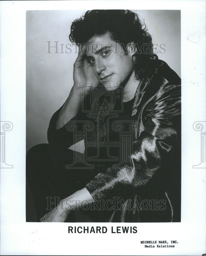 1988 Press Photo Richard Philip Lewis  American comedian and actor - Historic Images