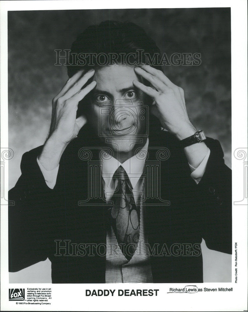 1993 Press Photo Richard Lewis American Comedian and Actor - Historic Images