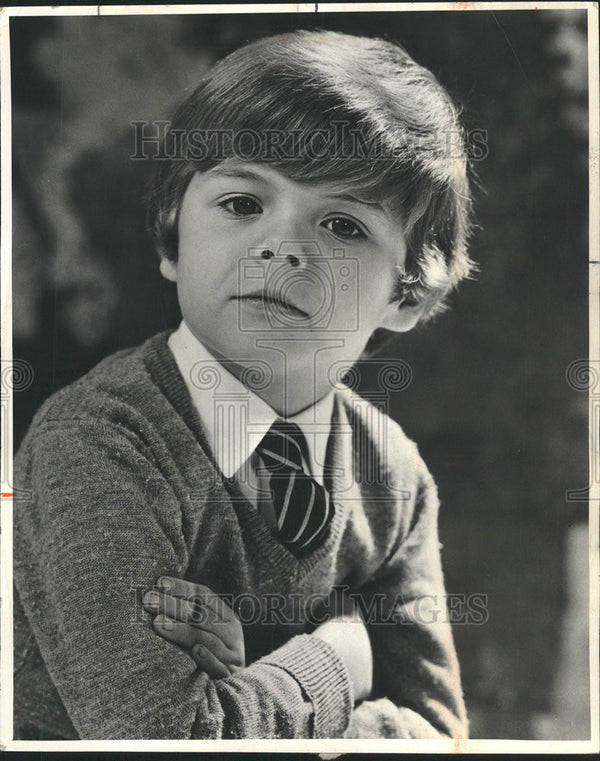 1971 Press Photo Russell Lewis stars in the "Young Winston". Historic