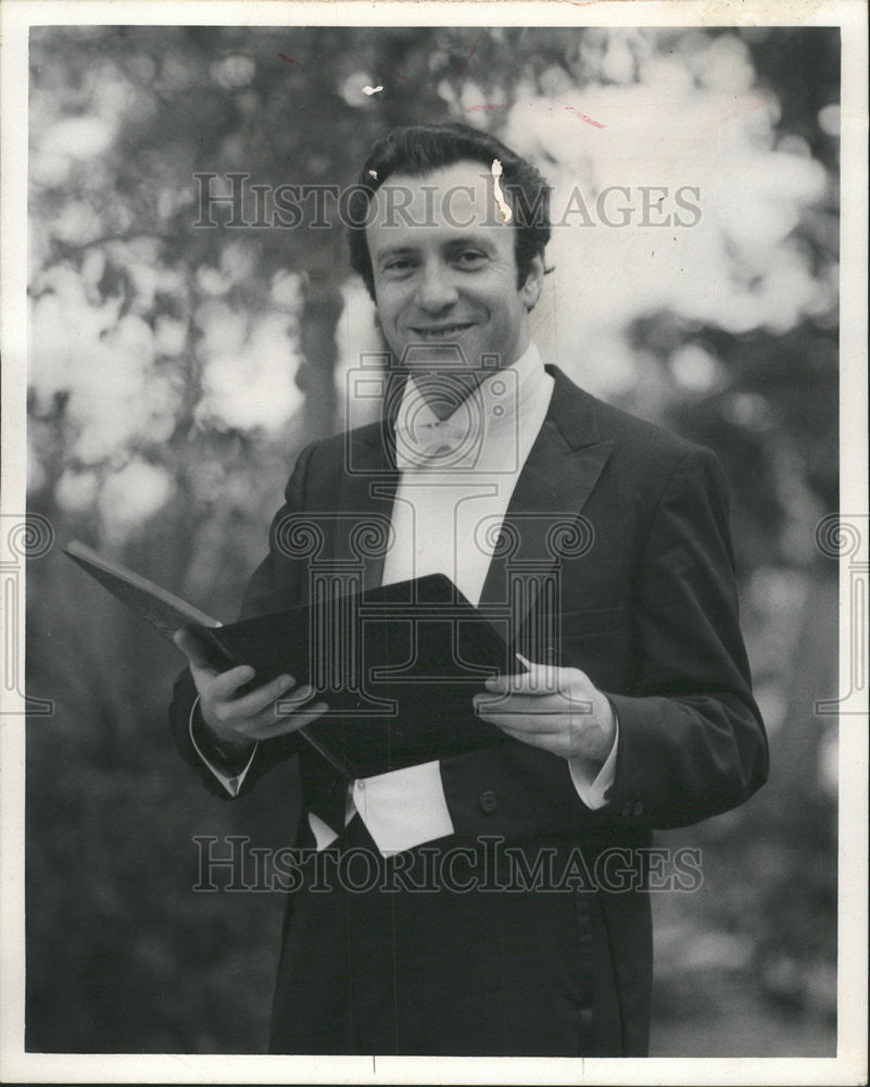 1973 Press Photo Pavle Despalj, conductor. - Historic Images