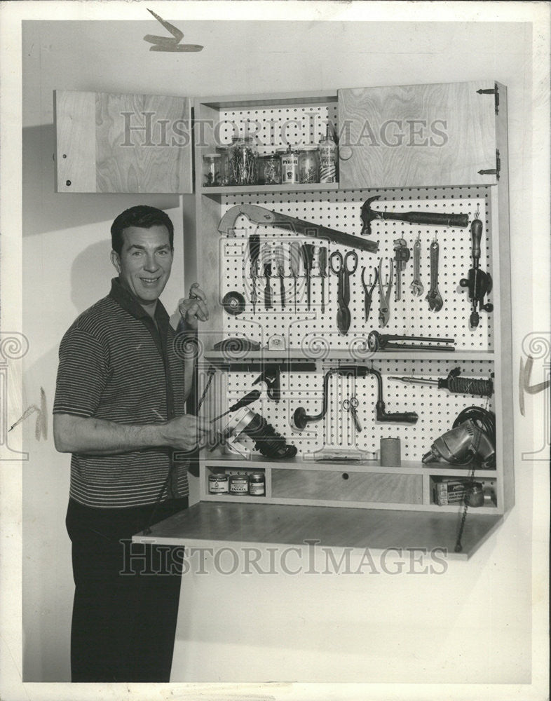 1960 Press Photo Steve Ellingson do it your self  editor - Historic Images