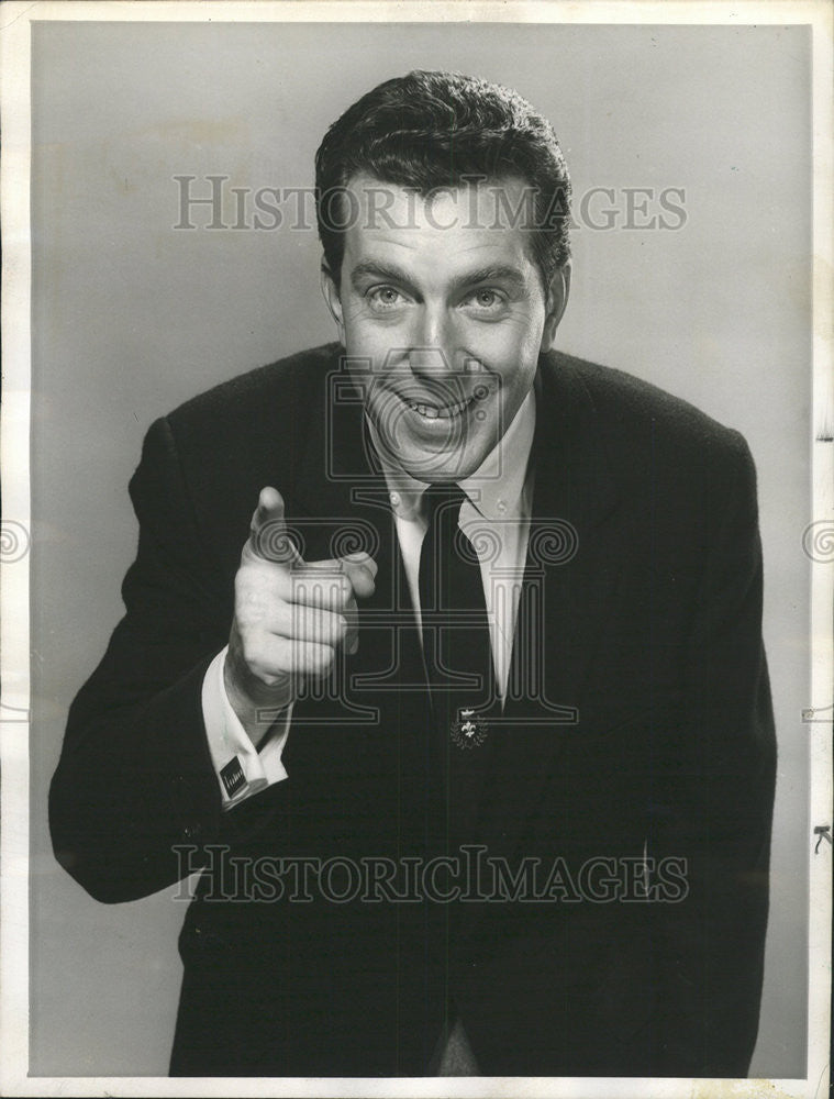 1956 Press Photo Bill Leyden (TV Host) - Historic Images