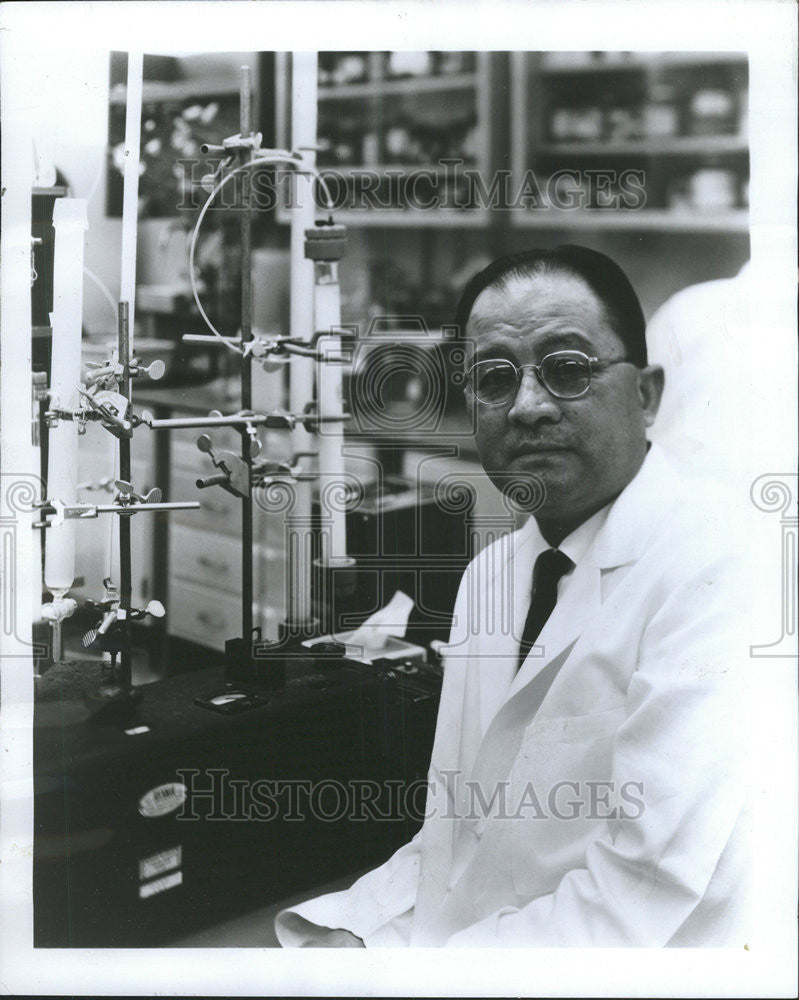 1971 Press Photo C H Li Director Hormone Research Laboratory California Univ - Historic Images