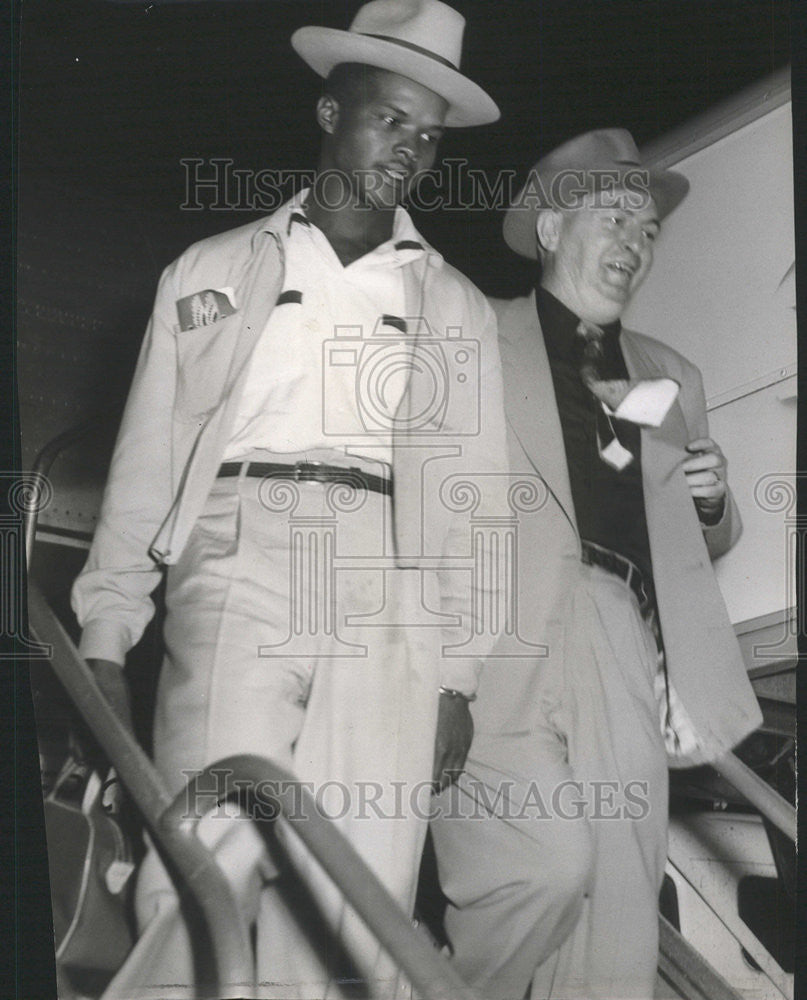 1952 Press Photo Confessed Murderer Percy King - Historic Images