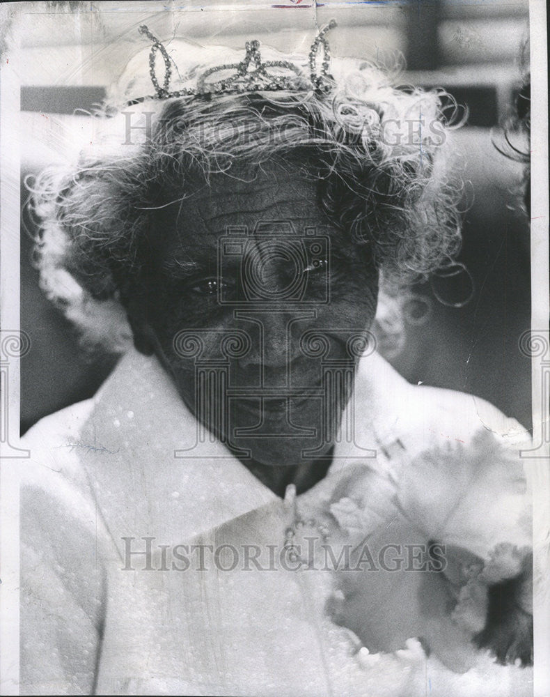 1971 Press Photo Rosa L King 100th Birthday - Historic Images