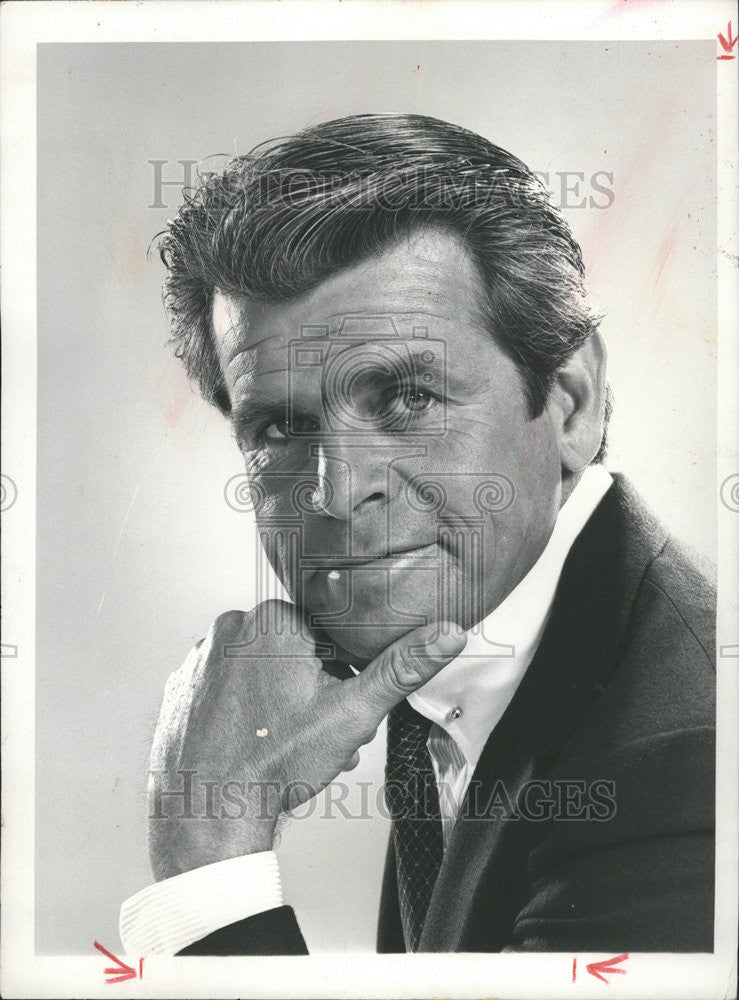 1990 Press Photo Actor William Devane - Historic Images