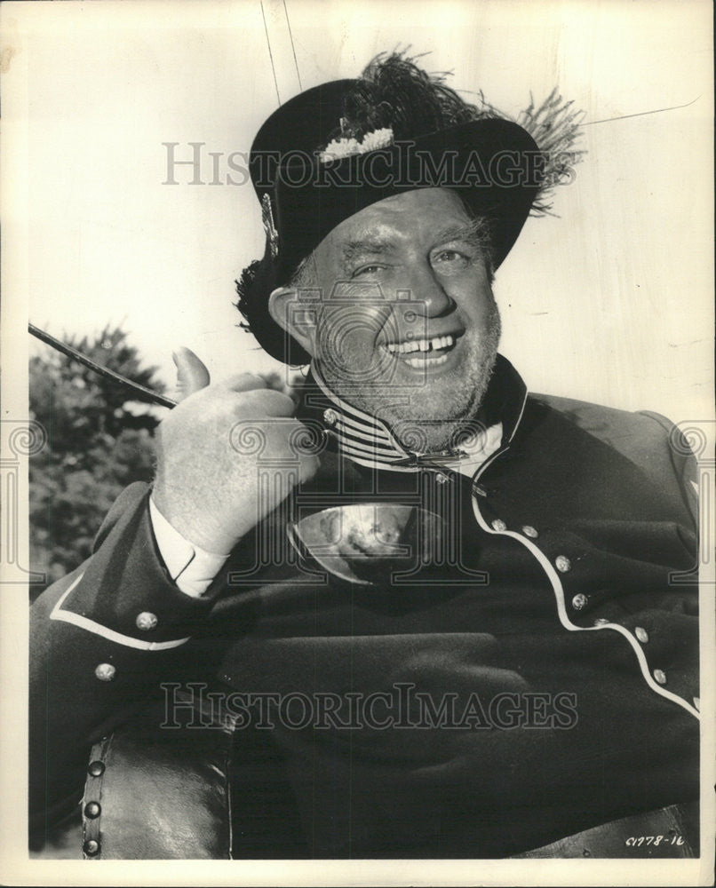 1963 Press Photo Andy Devine American Film Actor - Historic Images