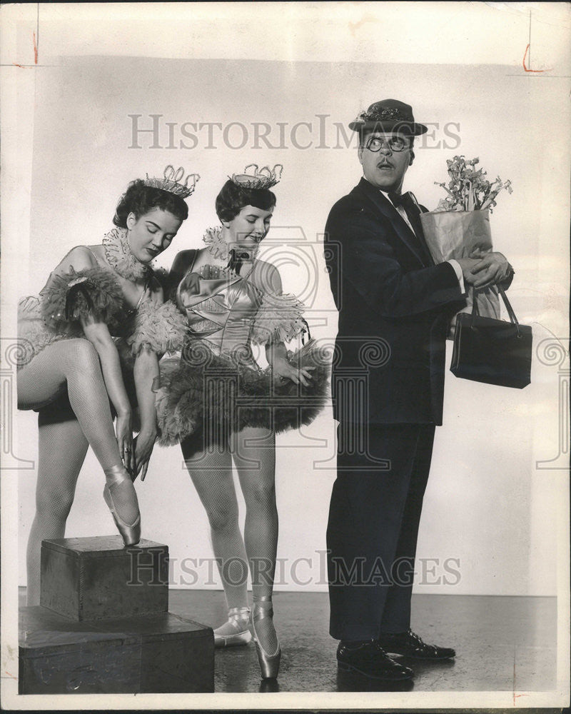 1952 Press Photo Billy De Wolfe (Actor) - Historic Images