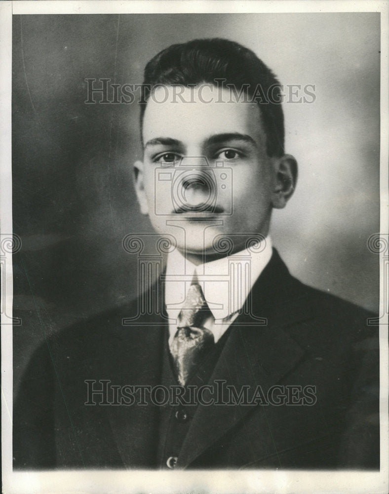 1944 Press Photo Thomas E. Dewey in high school days. - Historic Images