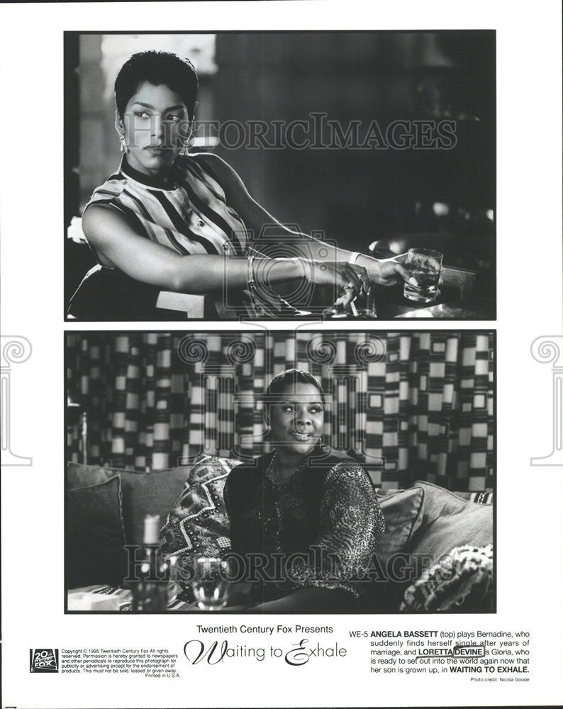 1995 Press Photo Loretta Devine American Film &amp; Television Actress - Historic Images