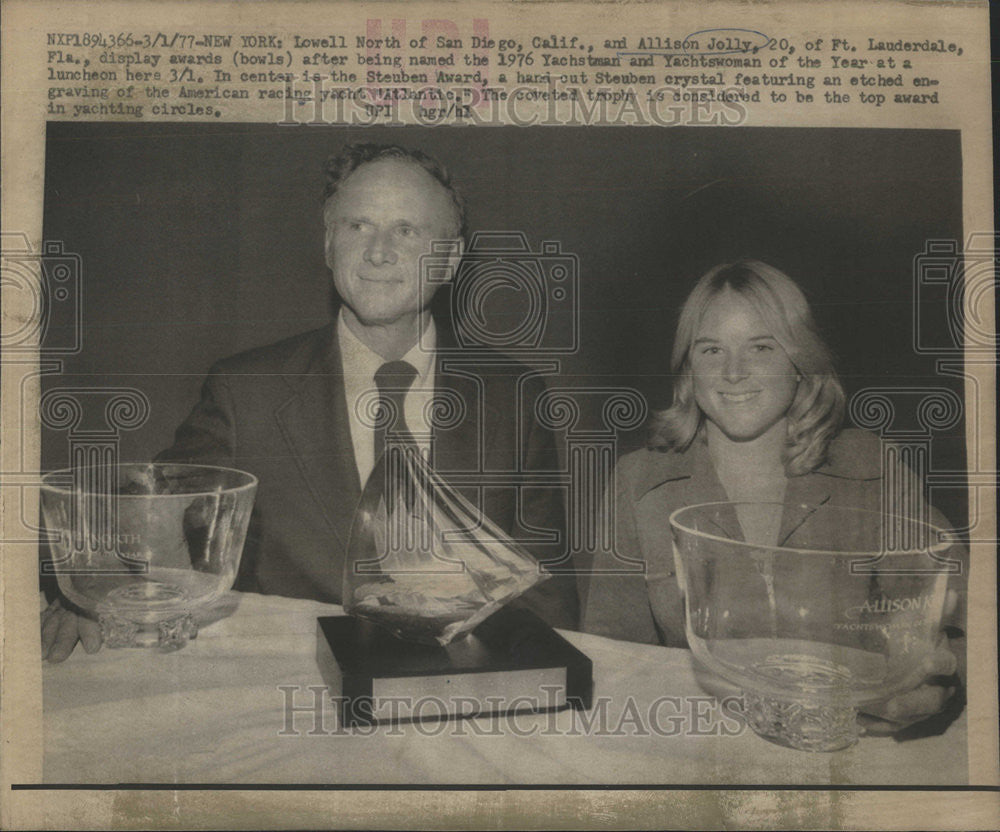 1977 Press Photo San Diego Lowell North - Historic Images