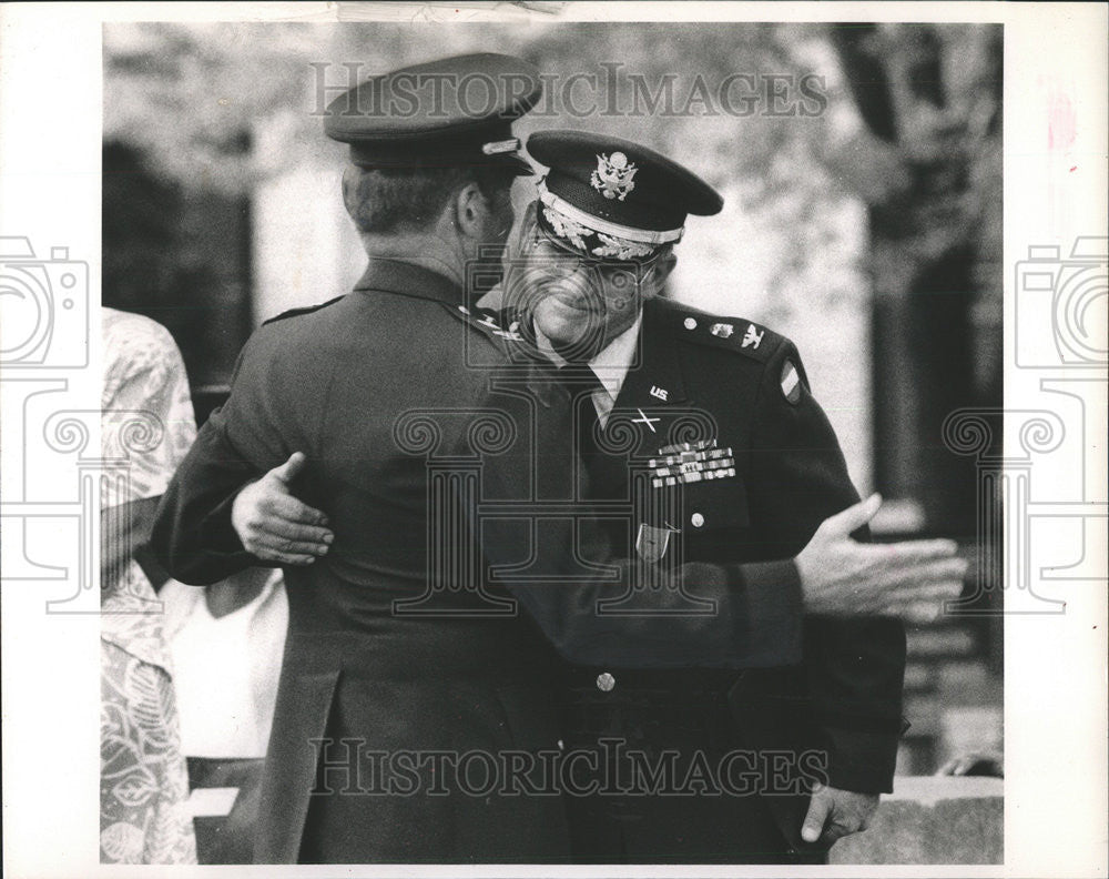 1988 Press Photo Col William N Johnson United Nations Army Official - Historic Images