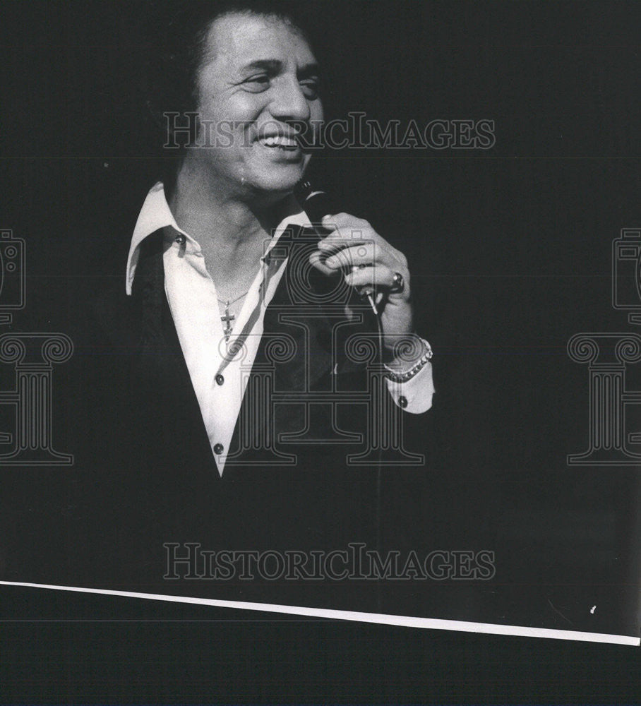 1974 Press Photo Singer Pianist Buddy Greco - Historic Images