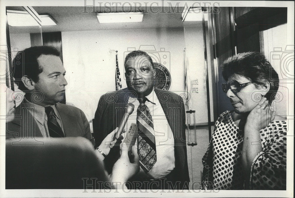 1979 Press Photo Charles Hayes United Commercial Workers Leader - Historic Images