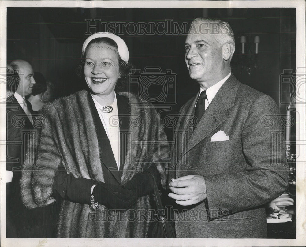 1954 Press Photo Dwight Herbert Green Governor United States - Historic Images