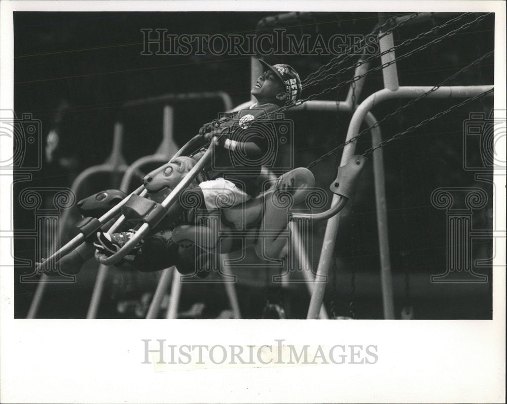 1994 Press Photo Douglas Gayton Hemophilia Aids - Historic Images