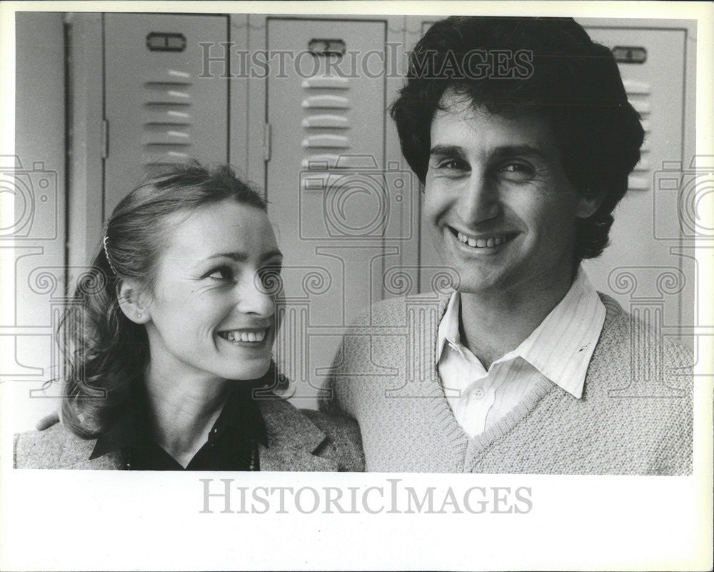 1984 Press Photo Derek Hart wife Ludmilla writing producing directing award film - Historic Images