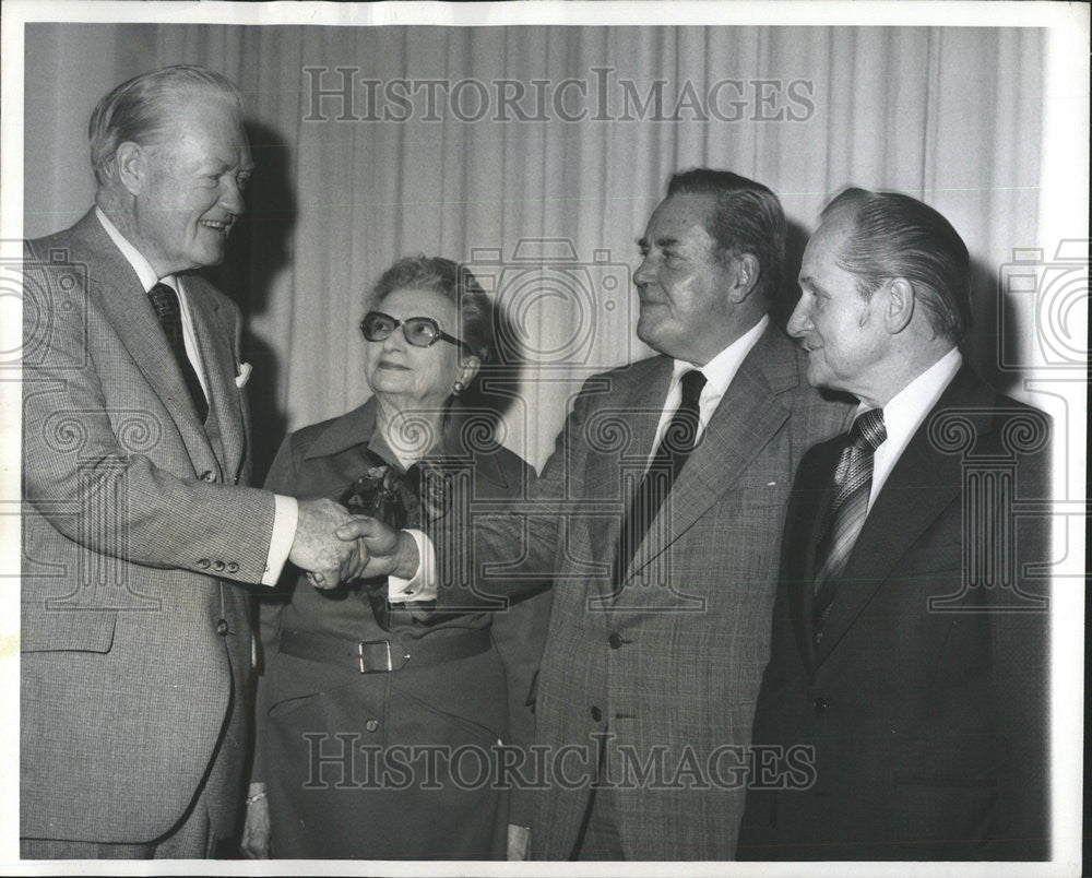 1977 Press Photo John Hanley Election Board Commissioner Illinois - Historic Images