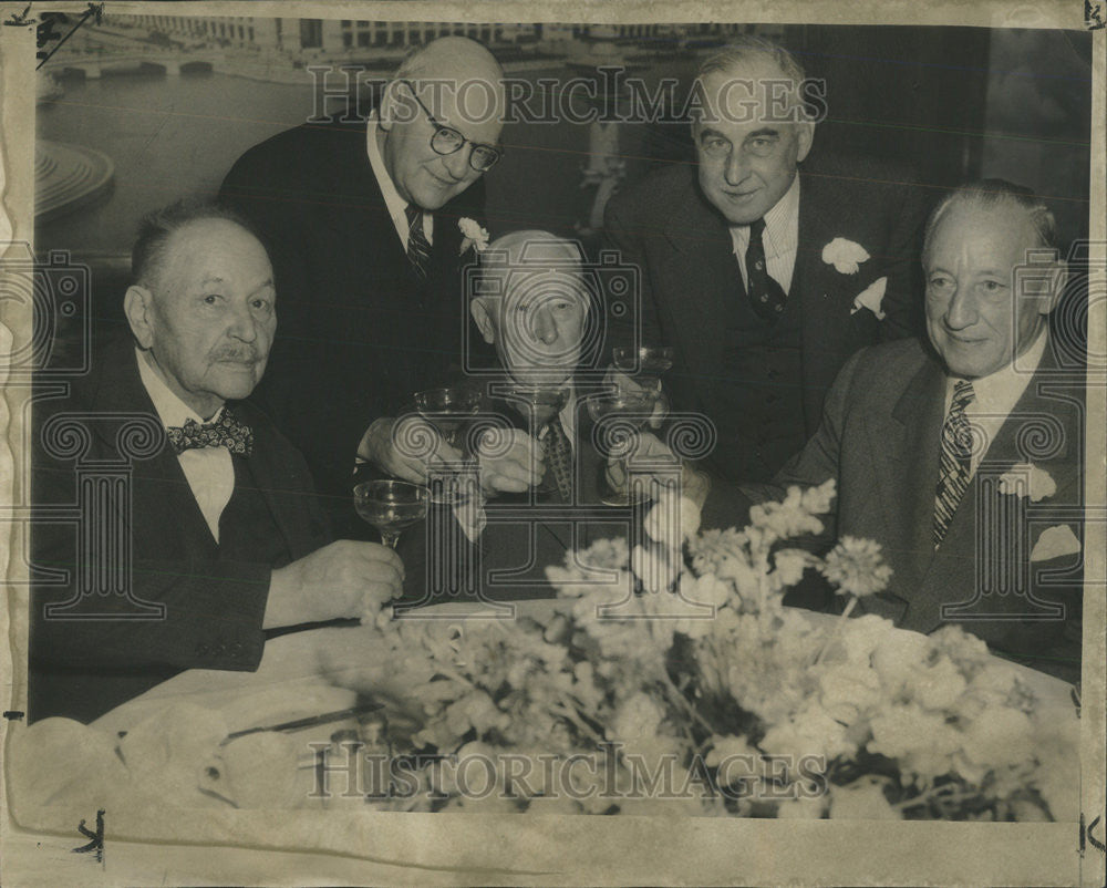 1948 Press Photo Carter H. Harrison 88 today - Historic Images