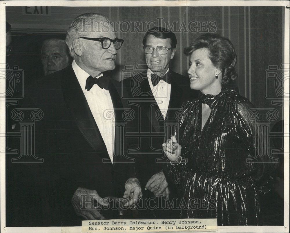 1982 Press Photo Senator Barry Goldwater American Politician - Historic Images