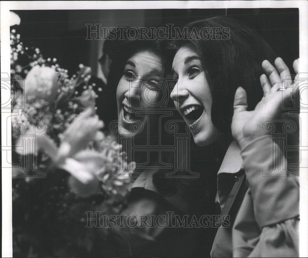 1970 Press Photo Robert Goldman Off Ground Inc. Party - Historic Images