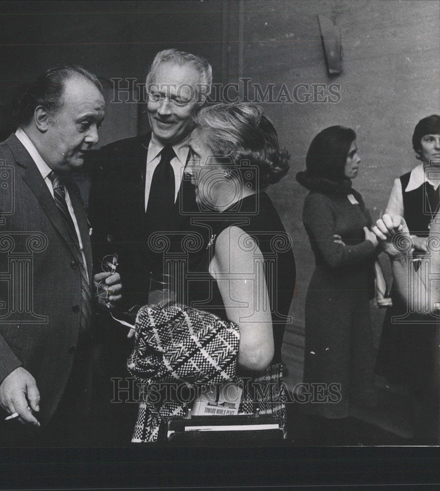 1971 Press Photo Tito Gobbi Italian Operatic Baritone - Historic Images