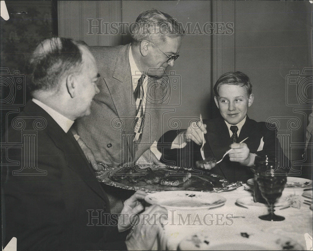 1949 Press Photo Howard Lang British Actor - Historic Images