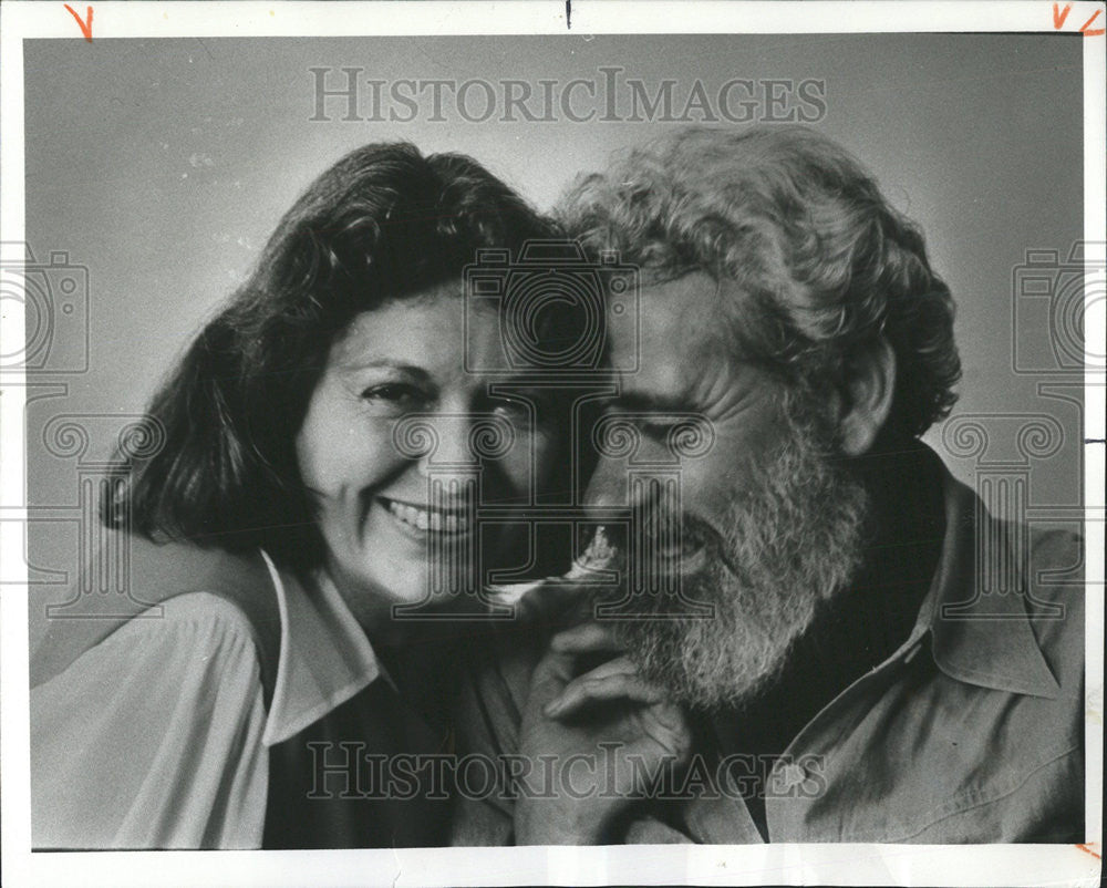 1977 Press Photo Ian Glass Terry Johnson King American Writers Columnists - Historic Images