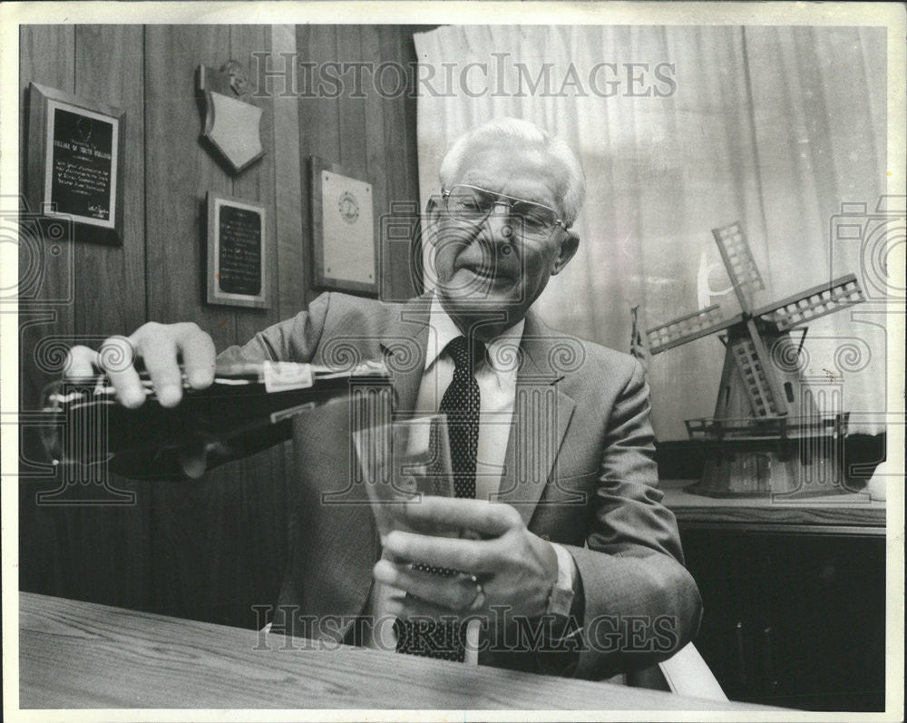 1985 Press Photo Weaton Harold Gouwens Dry South Halland Dee Hicks  Ivan York - Historic Images