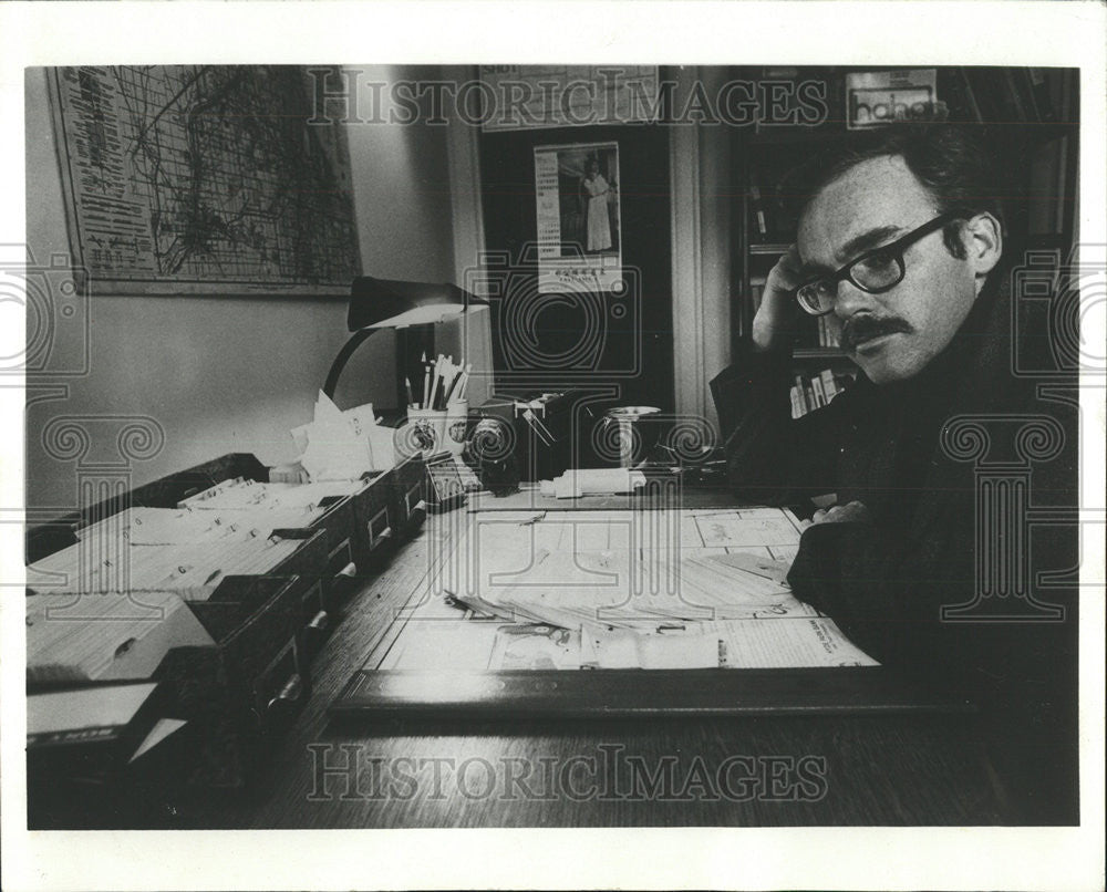 1975 Press Photo Gene B. Gragg, The University of Chicago. - Historic Images