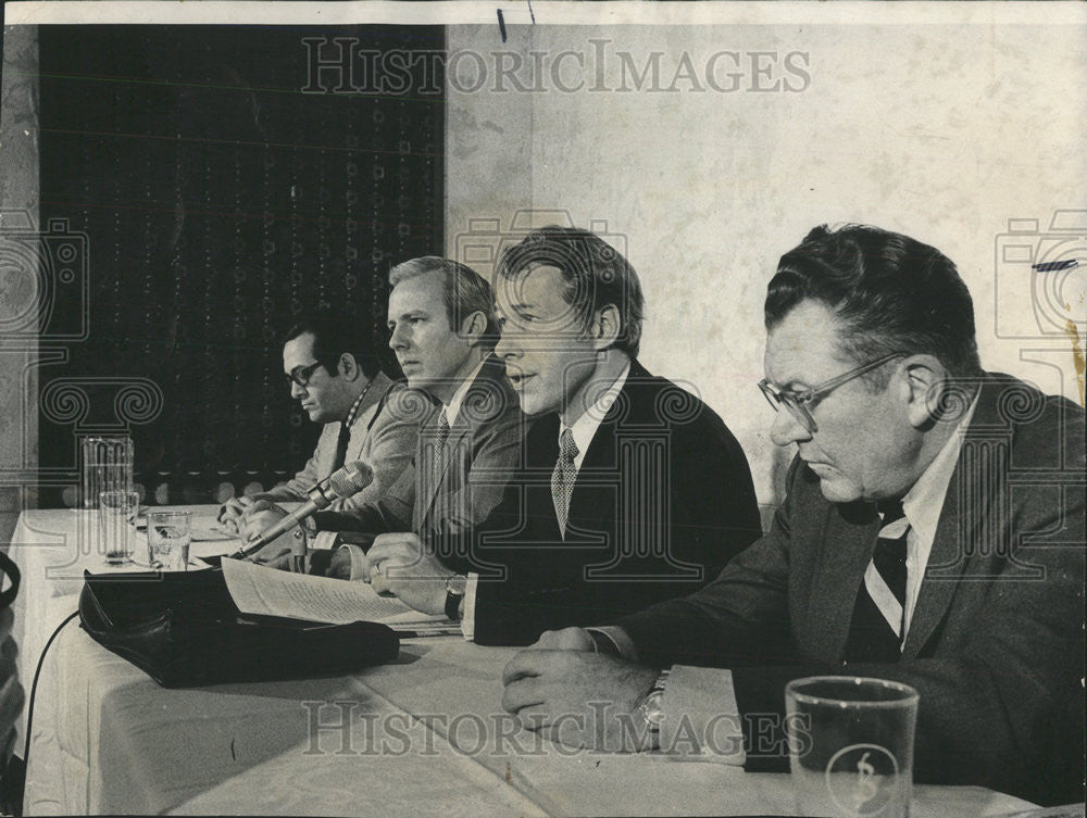 1974 Press Photo John D Hayes President Trial Lawyers Association - Historic Images