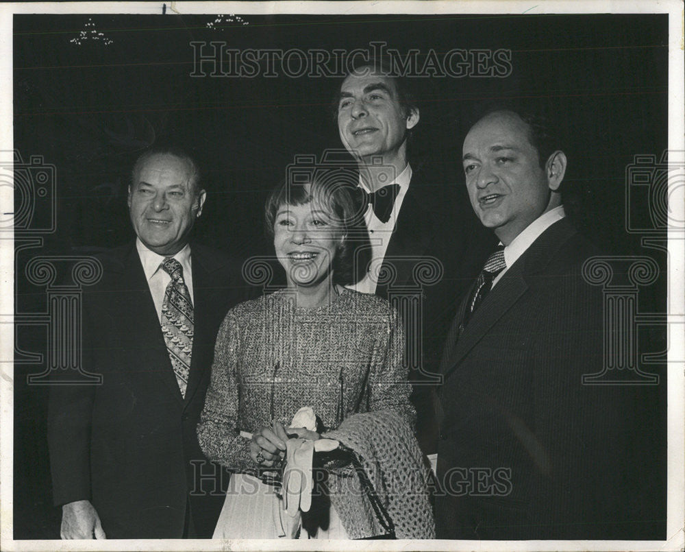 1978 Press Photo Lewis Goldblatt Joseph Jefferson Awards Chicago - Historic Images
