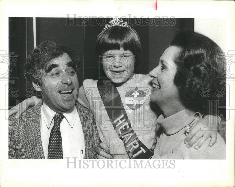 1983 Press Photo Bobbie Goldblatt Columnist Chicago Heart Association - Historic Images