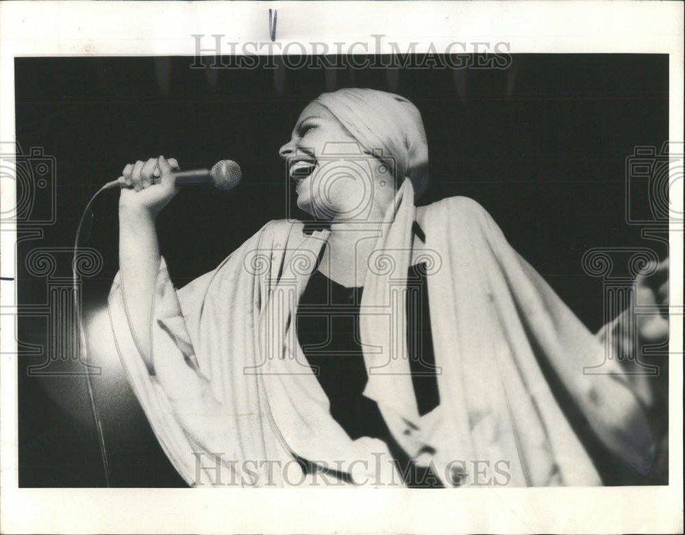1975 Press Photo Franne Golde Musician Songwriter Singer Writer - Historic Images