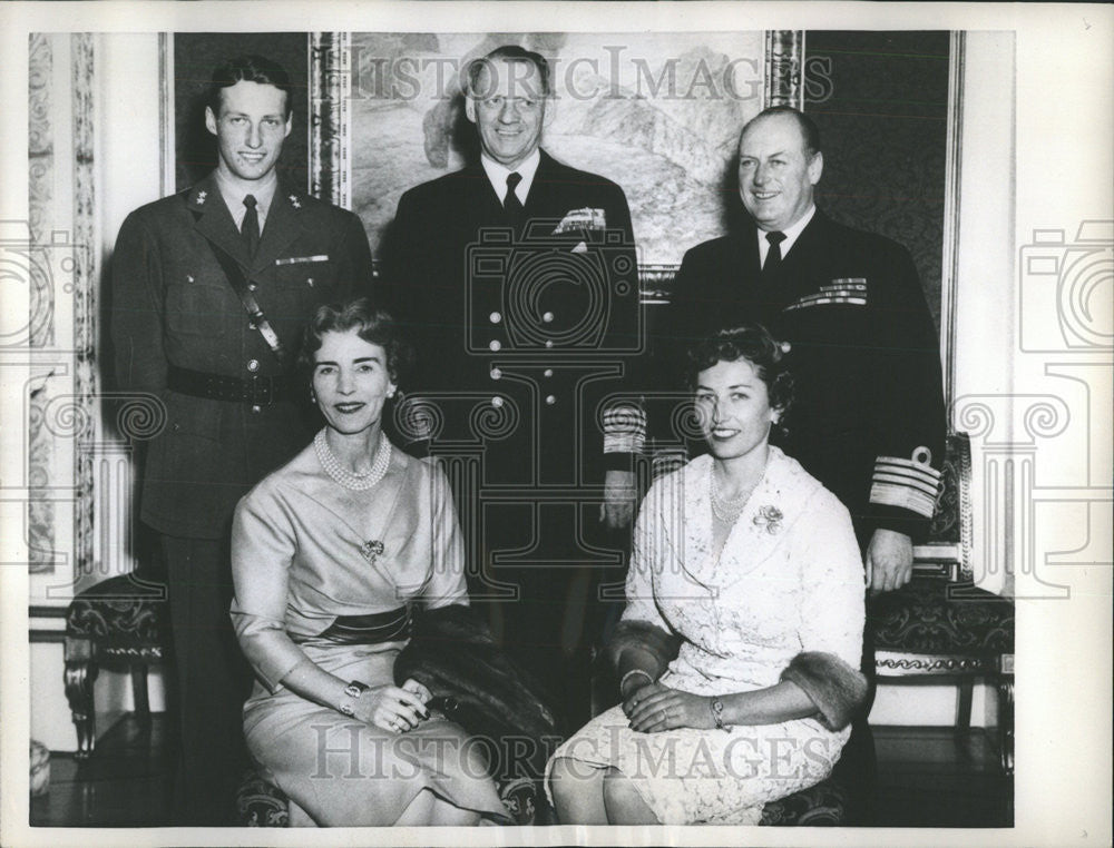 1960 Press Photo Norwegian Royal Houses Danish Members - Historic Images