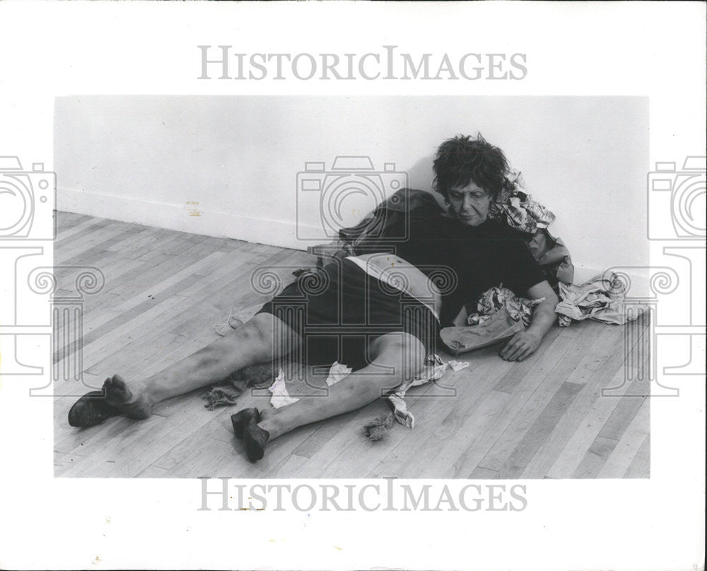 1973 Press Photo Duane Hanson American Painter &amp; Sculptor - Historic Images