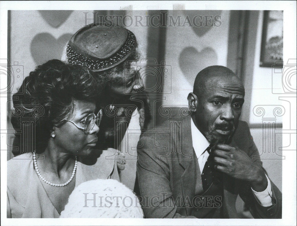 1982 Press Photo Louis Gossett Jr. (Actor) - Historic Images