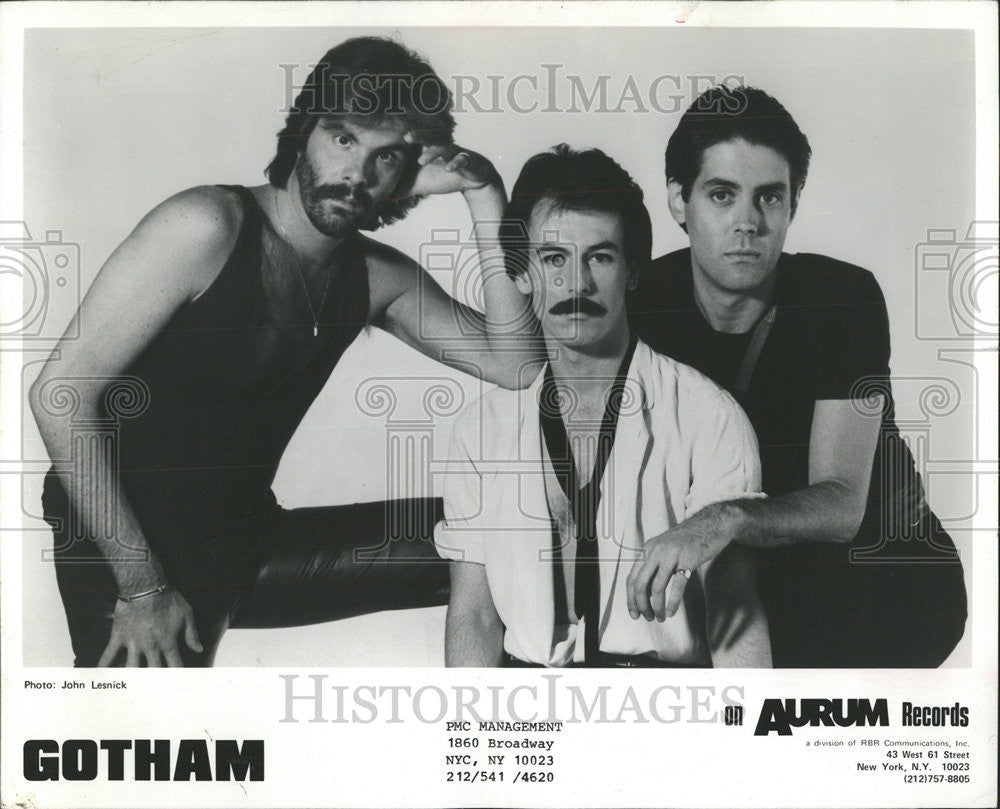 1980 Press Photo Gotham American Camp Vocal Trio - Historic Images