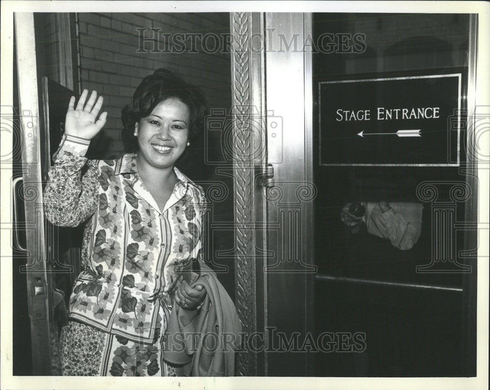 1978 Press Photo Giacomo Puccini Soprano Yasuka Hayashi Opera Singer - Historic Images