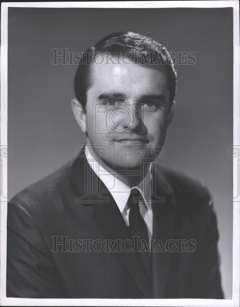 1969 Press Photo Thomas Vincent Cassidy politician - Historic Images