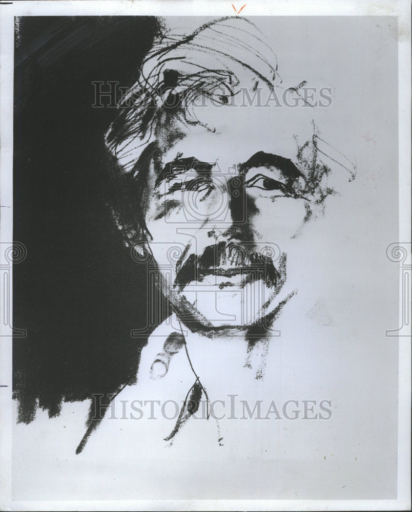 1978 Press Photo Olen Cassini Saxony Print Art Work - Historic Images